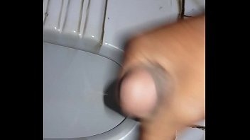 Indian boy made cumshot in toilet